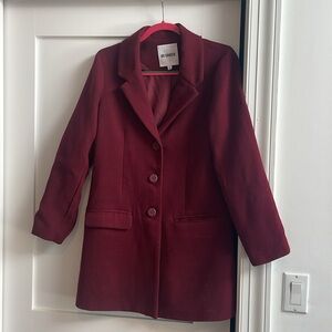 Red/Burgundy/Maroon Peacoat